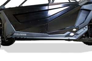 Polaris RZR Pro XP Rocker Guards - Elektric Off Road - Volt - Hammer Black - `20-`25